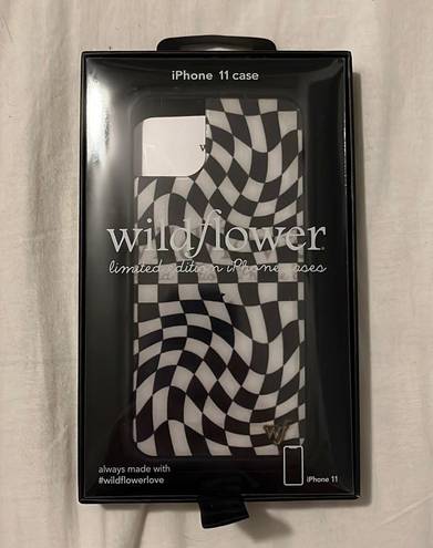 Wild Flower iPhone 11  Crazy Checkered Case