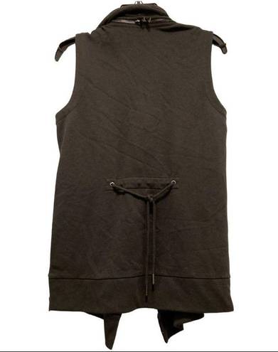 All Saints Fera Jersey Sweatshirt Vest