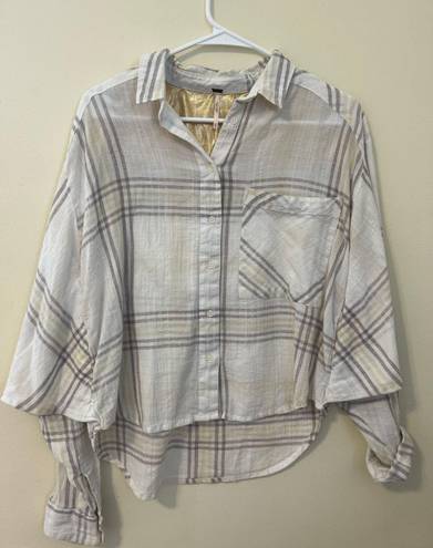 Free People Button Down