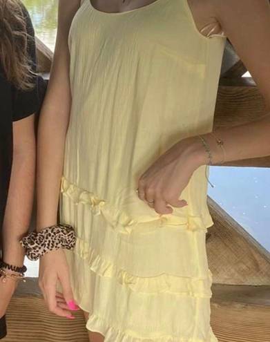 Jun & Ivy Yellow Dress