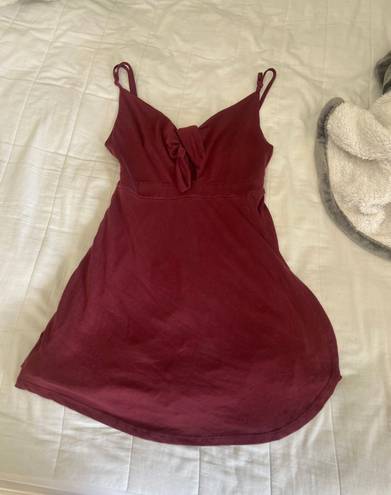 PacSun Maroon Kendall & Kylie Romper