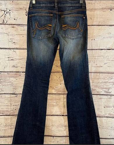 DKNY Jeans Bootcut Low Rise w Fading-OL