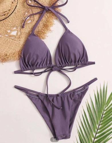 SheIn Bathingsuit Purple Size M