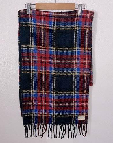 Abercrombie & Fitch  plaid scarf dark academia