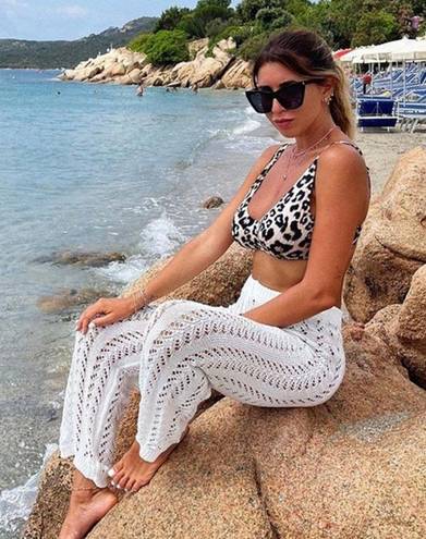 SheIn swimsuit cover up pants