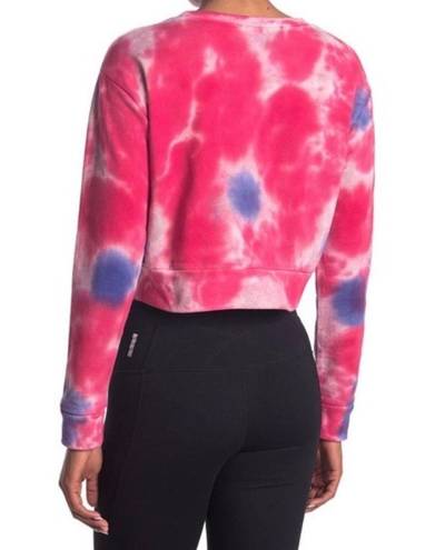 Kappa  Authentic Galz Cropped Tie Dye Sweatshirt