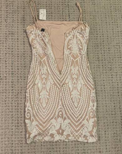 Windsor Nude  Mini Dress