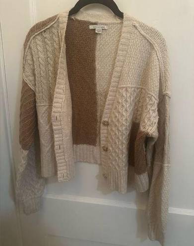 American Eagle Lightweight  patchwork cardigan