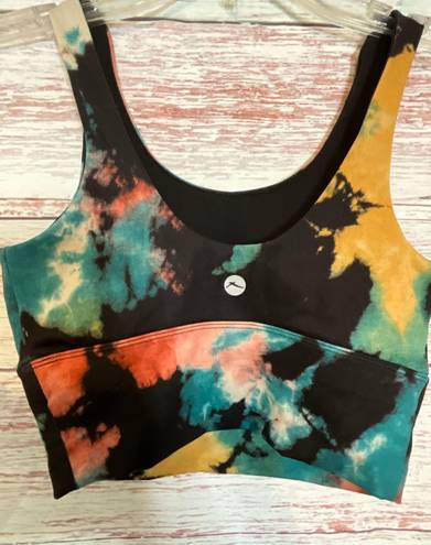 X By Gottex Crop Top Sports Bra Yoga Workout XS