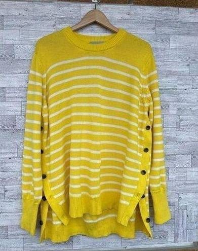 Tuckernuck  yellow  Stripe Bar Harbor Sweater XXL