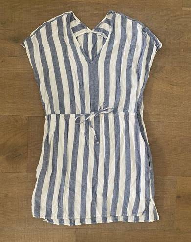 Rails  wren seattle stripe printed linen striped dress