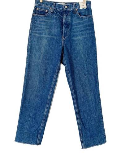 Harper Trave  Crop Slim Straight Leg Denim Jeans Size 28 NEW