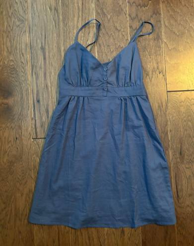 vintage blue dress