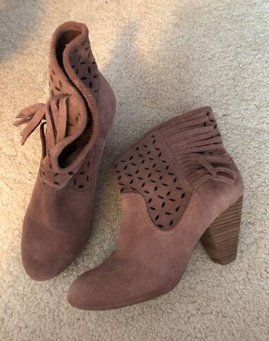 Jessica Simpson Fringe Booties