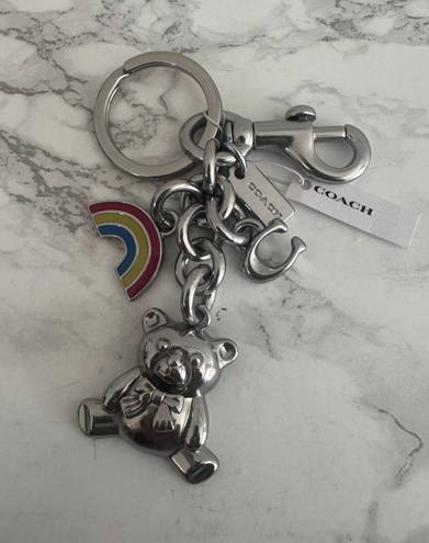 Coach Rainbow Bear Cluster Bag Charm cm836