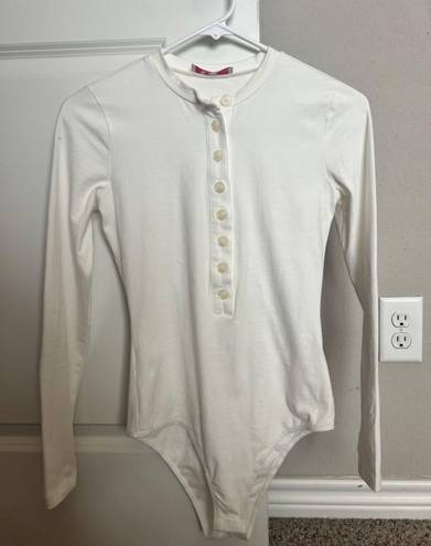 BuddyLove white bodysuit