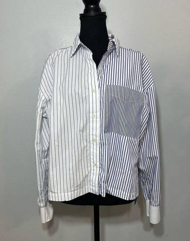 DKNY  Striped Cotton Button Down Shirt