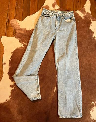 Abercrombie & Fitch  curve love jean The 90’s relaxed jean high Rise