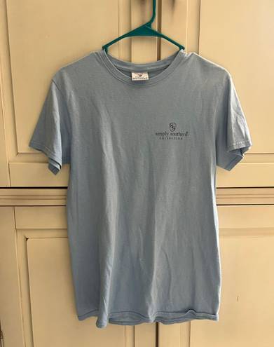 Simply Southern T-Shirt Light Blue Small