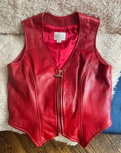 Vakko Leather Vest