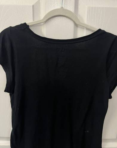 Miley Cyrus & Max Azria size XL black shirt.