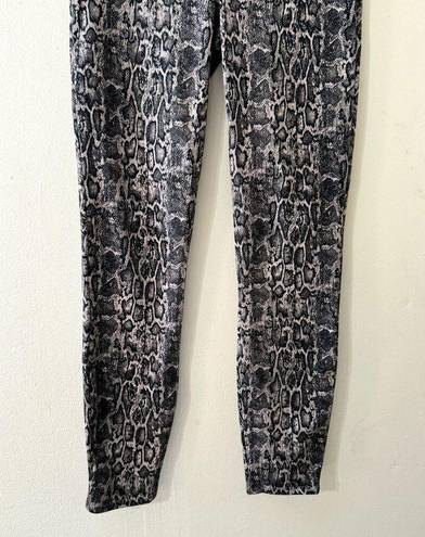 Spanx  Jeans Womens Size S Cheetah Slimming High Rise Skinny Ankle Stretch Boho