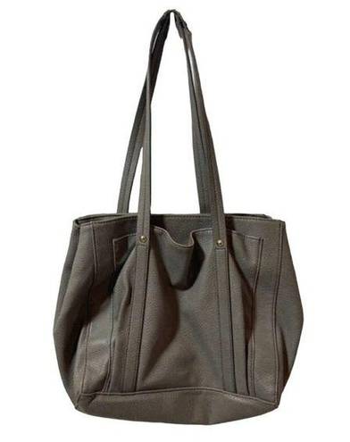 Relic  Faux Leather Gray Shoulder Bag