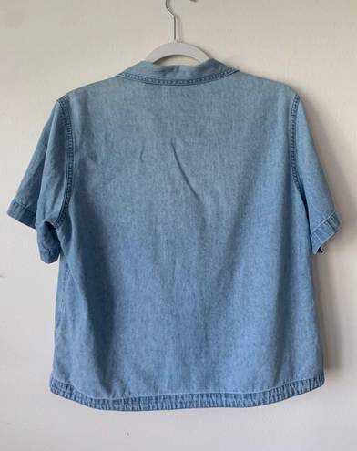 Vintage Demin Tee Blue Size M