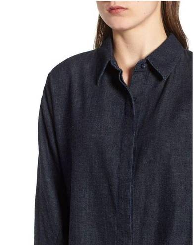 AG Adriano Goldschmied Women's Acoustic Chambray Button Up Shirt