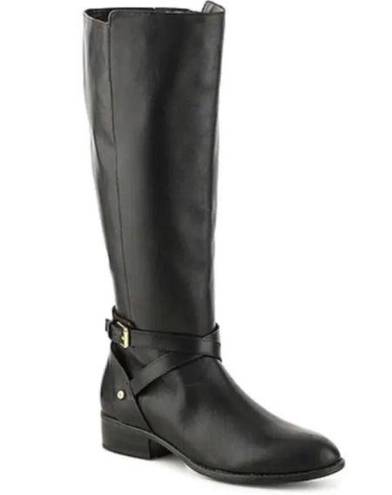 Ralph Lauren Lauren  Mariah Leather Knee High Equestrian Riding Boot