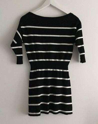 White House | Black Market WHBM  stripe knit sweater Sheath Dress Womens Si…‎