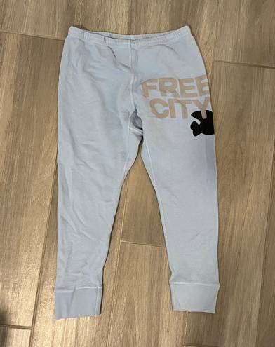 Free City Baby Blue  Sweat Pants