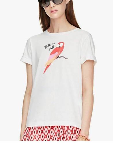 Kate Spade parrot Tshirt