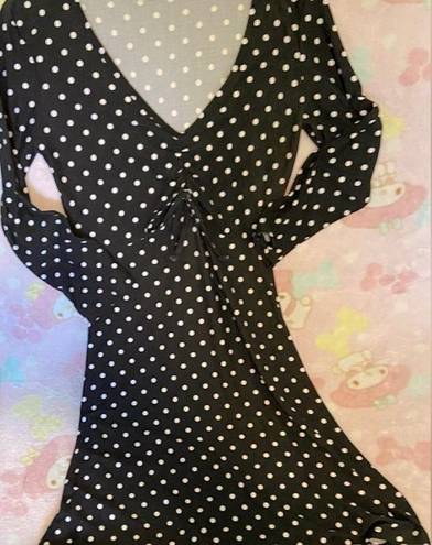 Bobbie & Brooks NEW Bobby Brookes woman’s Black , white polka dot dress (S) 