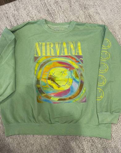 Green Nirvana Crewneck Size M