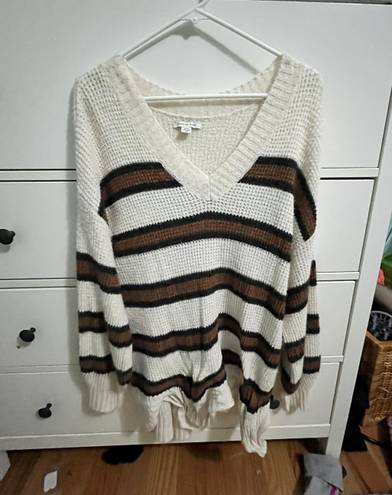 American Eagle striped Sweater