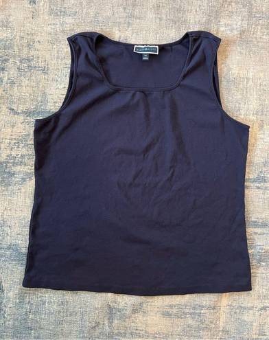 Karen Scott  Navy Blue Tank Top 3X