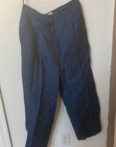 Valerie Stevens  linen blend slacks 12p