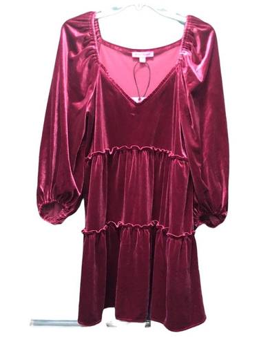 Betsey Johnson NWT  VELVET DRESS