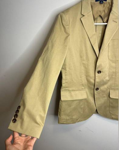 Polo  Ralph Lauren CottonPocket Structured Blazer in Camel 16