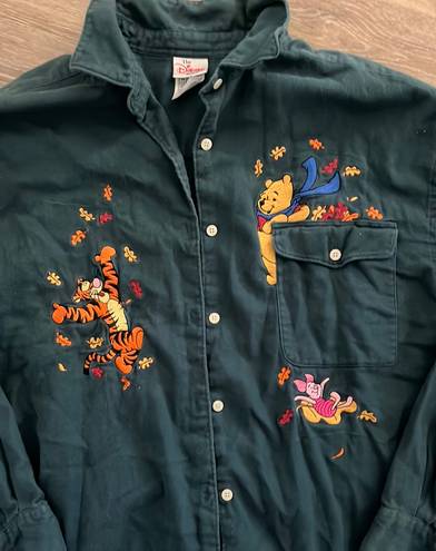 Disney Vintage Winnie The Pooh Button Down