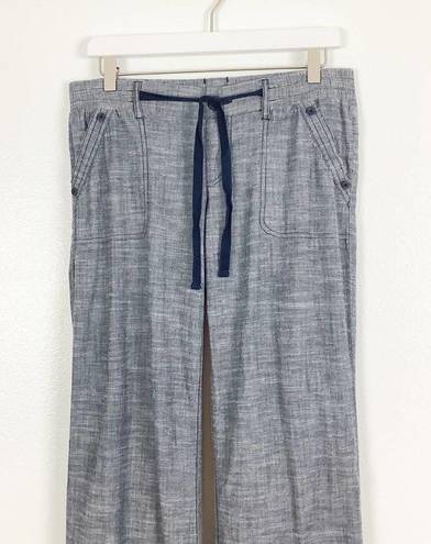 Candie's Candie’s Pants Blue Cotton Blend Wide Leg 9