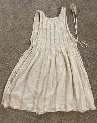 Free People  Obi Posey Smocked Tunic Medium