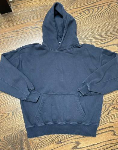 Abercrombie & Fitch Oversized Navy Blue Essential Popover Hoodie