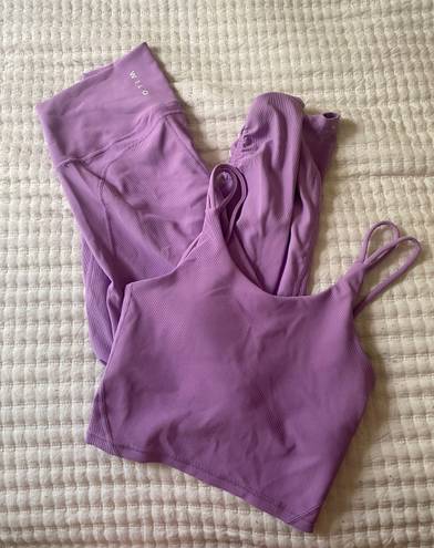 wilo workout set Purple