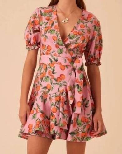 Finders Keepers  Aranciata Mini Dress Clementines