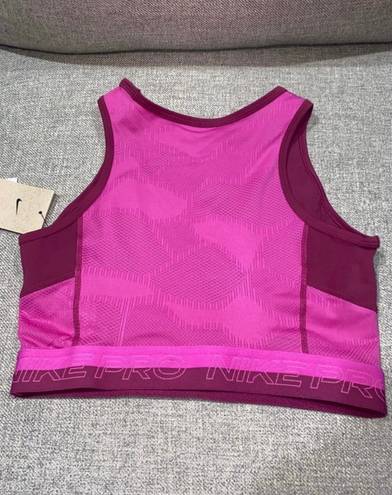 Nike Brand New  Women’s Pro Dri-FIT Femme Cropped Tank Top