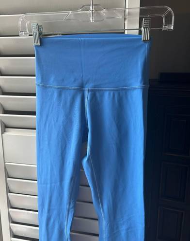 Lululemon NWT  Blue Nile Wunder Train Leggings