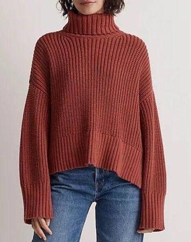 Madewell NWT  Wide Rib Turtleneck Sweater