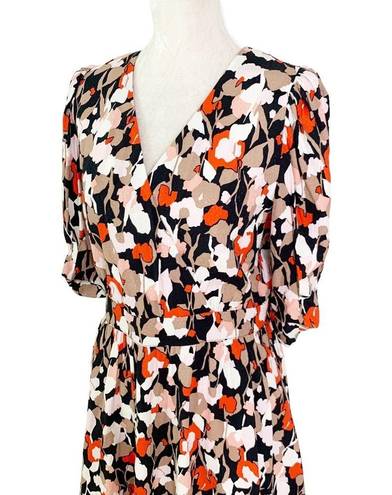 Ted Baker  Skiala Wrap Front Printed Mini Dress Size 8 NWT